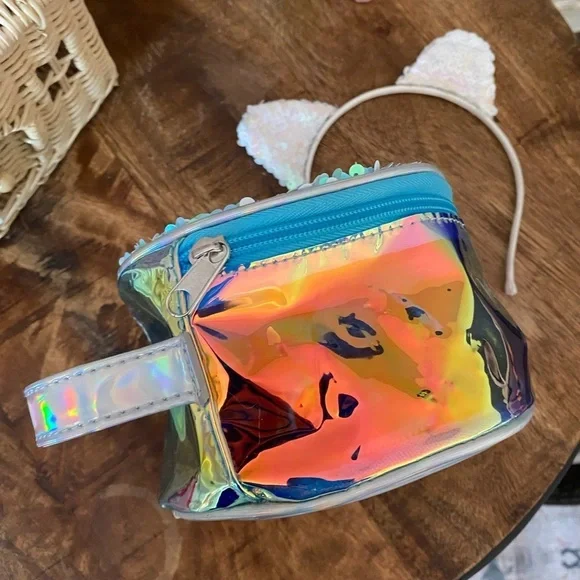 Sequent round bag and I love Plum kitty ears - Picture 6 of 10